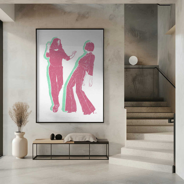 Tablou înramat „Jlr Dancing3 Copy” de Jenny Liz Rome