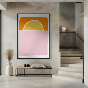 Tablou înramat „Pandc Sunset Copy” de Jenny Liz Rome