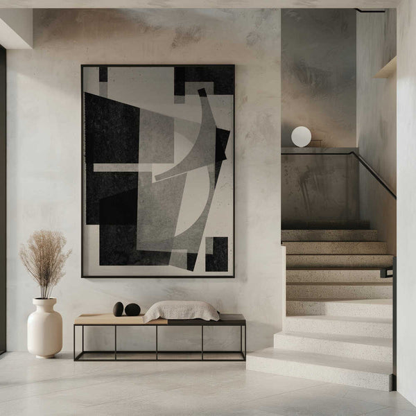 Tablou înramat „Geometric Shadows” de THE MIUUS STUDIO