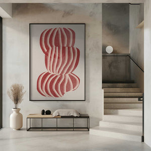 Tablou înramat „Striped Balance” de THE MIUUS STUDIO