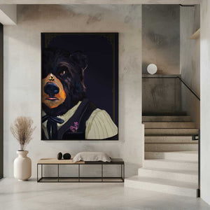 Tablou înramat „Bear” de The Whiskey Ginger