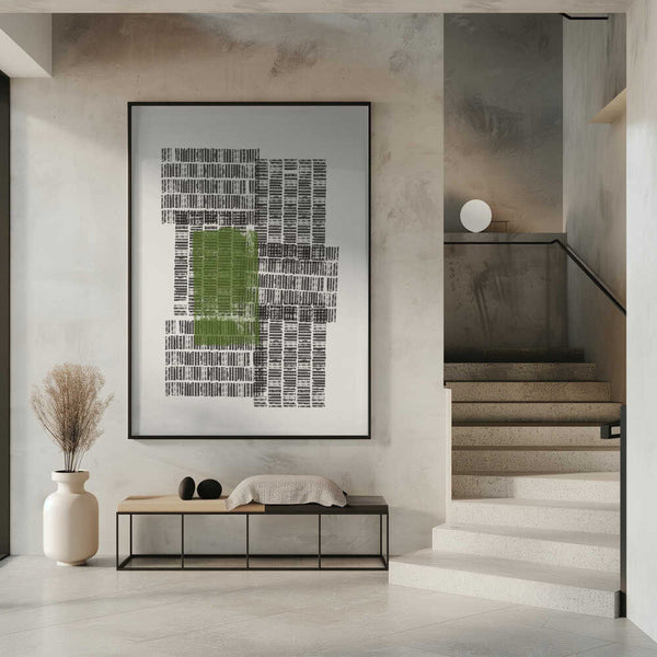 Tablou înramat „Intersecting Patterns” de THE MIUUS STUDIO