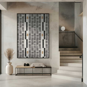 Tablou înramat „Rhythmic Lines” de THE MIUUS STUDIO