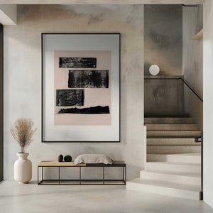 Tablou înramat „Textured Layers” de THE MIUUS STUDIO