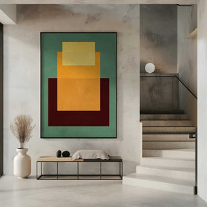 Tablou înramat „Colorful overlay 15” de Vitor Costa