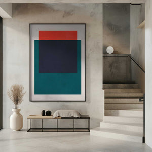 Tablou înramat „Colorful overlay 13” de Vitor Costa