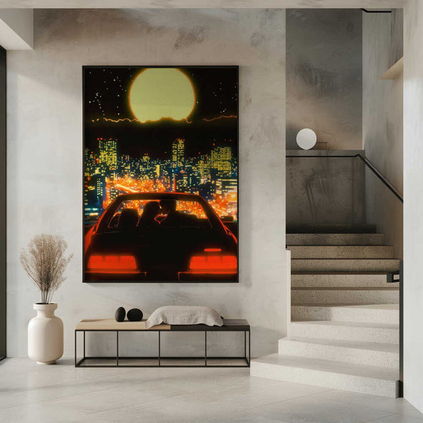 Tablou înramat „Love Over Japan” de Taudalpoi