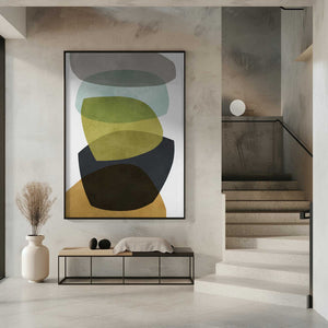 Tablou înramat „Expressive shapes 1” de Vitor Costa