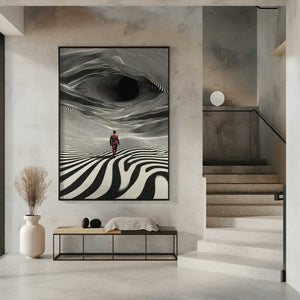 Tablou înramat „Op Art Journey” de Taudalpoi