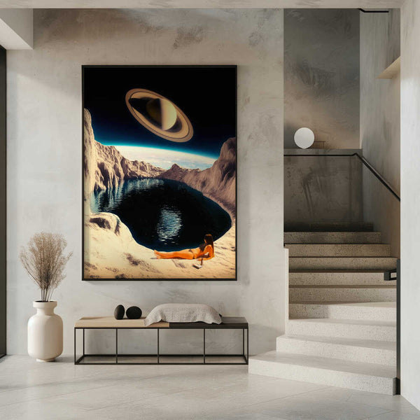 Tablou înramat „Moon Pool” de Taudalpoi