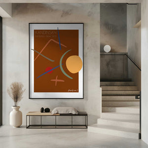 Tablou înramat „Geometric Harmony” de Treechild