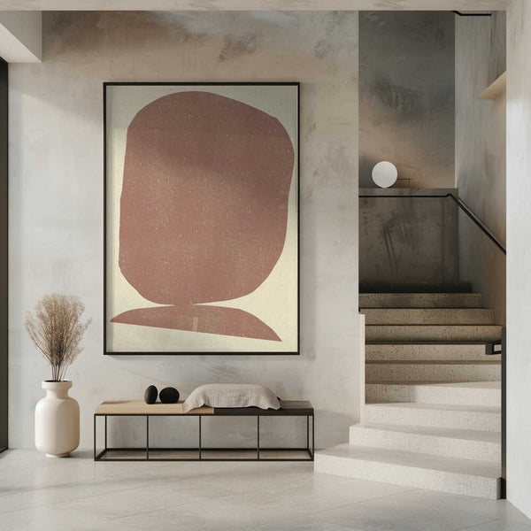 Tablou înramat „Earthy Stone” de THE MIUUS STUDIO