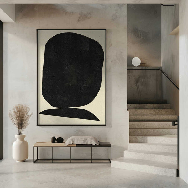 Tablou înramat „Shadowed Abstraction” de THE MIUUS STUDIO