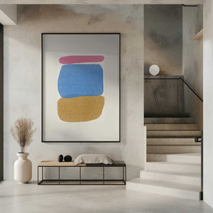 Tablou înramat „Color Harmony Trio” de THE MIUUS STUDIO