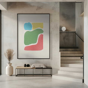 Tablou înramat „Colorful Forms” de THE MIUUS STUDIO