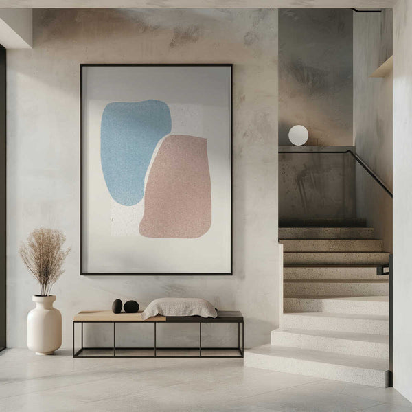 Tablou înramat „Soft Shapes Harmony” de THE MIUUS STUDIO