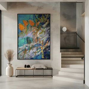 Tablou înramat „Vivid Floral Dream” de Dorothy Fagan