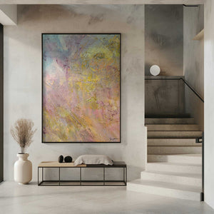 Tablou înramat „Pastel Pink Dreams” de Dorothy Fagan