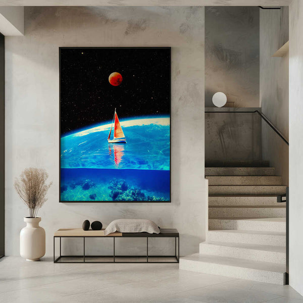 Tablou înramat „Sailboat 1” de Taudalpoi