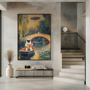 Tablou înramat „Ballad to the river” de Dikhotomy