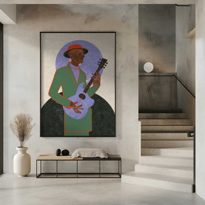 Tablou înramat „MUSICIAN GUY XII” de Gulcihan Ozguc