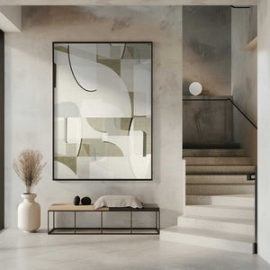 Tablou înramat „Neutral Curves 2” de cartissi