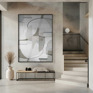 Tablou înramat „Neutral Curves 3” de cartissi