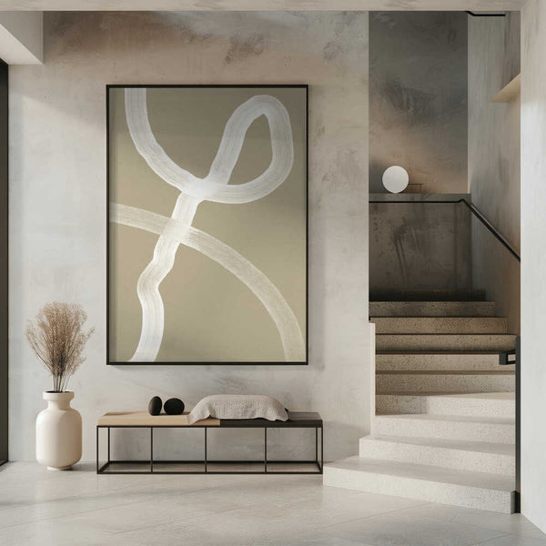 Tablou înramat „Fluid Pathways” de Treechild