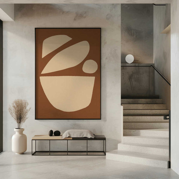 Tablou înramat „Abstract Balance” de Treechild