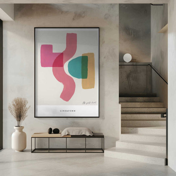 Tablou înramat „Shapes in Motion” de Treechild