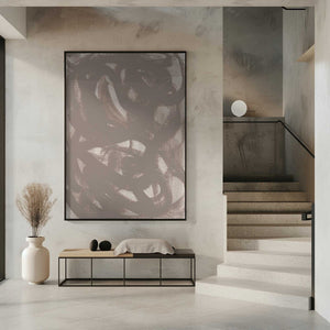 Tablou înramat „Abstract Brush Strokes 176X” de Mareike Böhmer