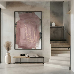 Tablou înramat „Abstract Brush Strokes 183 Kopie” de Mareike Böhmer