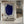 Tablou înramat „Blue Strokes 5” de Mareike Böhmer