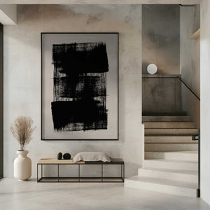 Tablou înramat „Abstract Brush Strokes 180Y” de Mareike Böhmer