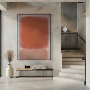 Tablou înramat „Rust Hues Harmony” de THE MIUUS STUDIO
