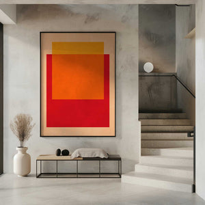 Tablou înramat „Contrasting colors 4” de Vitor Costa