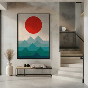 Tablou înramat „Expressive Landscape” de Vitor Costa