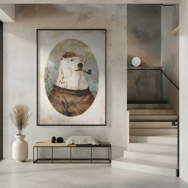 Tablou înramat „Onto the Shore” de Mike Koubou