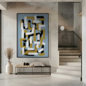 Tablou înramat „Abstract Composition No.1” de THE MIUUS STUDIO