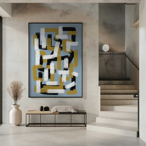 Tablou înramat „Abstract Pathways” de THE MIUUS STUDIO