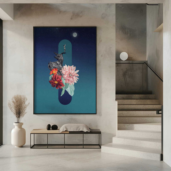 Tablou înramat „Full Moon” de Dominik Przerwa