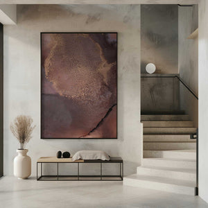 Tablou înramat „Organic Textures and Earthy Tones” de uplusmestudio