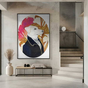 Tablou înramat „Regal Canine Portrait” de Karenina Fabrizzi