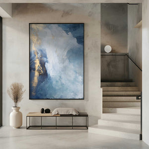 Tablou înramat „Celestial Waves” de Julia Contacessi