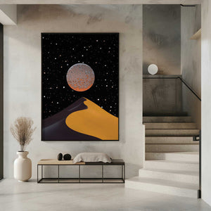 Tablou înramat „Celestial Dunescape” de Nicholas