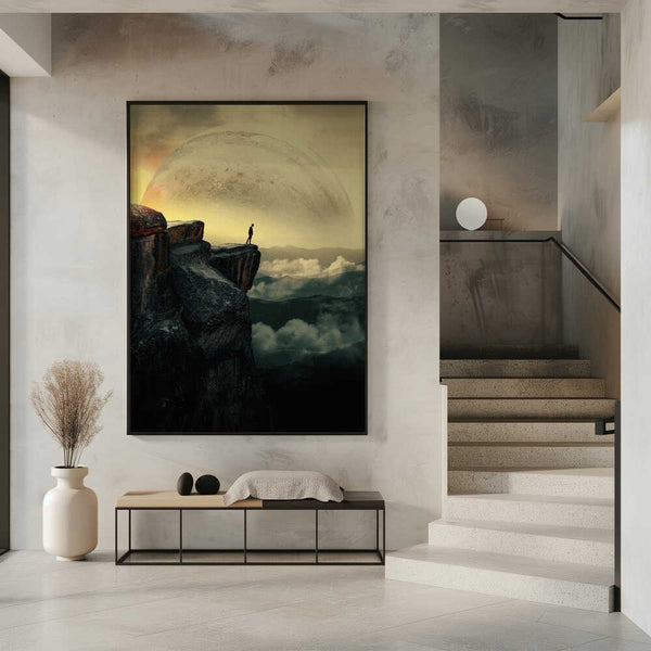 Tablou înramat „Space Mountain” de Taudalpoi