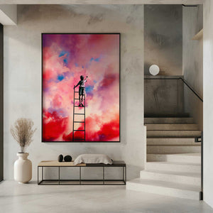 Tablou înramat „Cloud Painter” de Taudalpoi