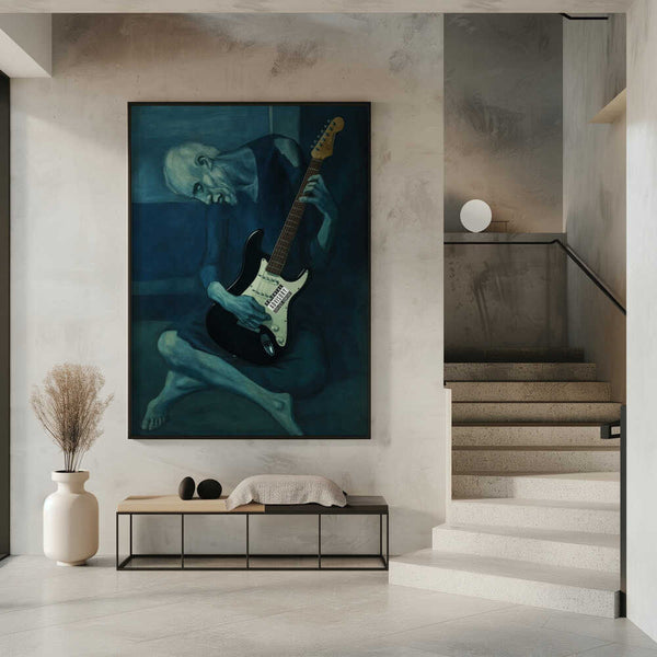 Tablou înramat „The Old Rocker” de Dikhotomy