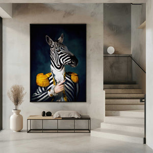 Tablou înramat „Mr stripe” de Tein Lucasson