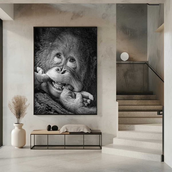 Tablou înramat „Big Smile.....please” de Angela Muliani Hartojo